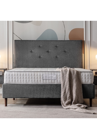 Us.Sleepıng Us. Sleepıng Full Ortopedik Grey Yaylı Yatak