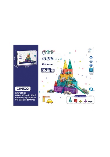3.75cm Mini Blok 64 Parça