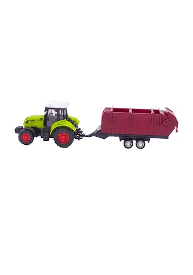 Oyuncak Traktör Balya Taşıyıcı Tarım Seti 26 Cm