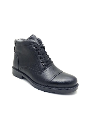 Umut Hakiki Deri Kürklü Erkek Bot