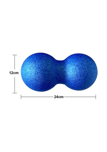 Homyl Egzersiz Yoga Sporları Için Fıstık Masaj Topu Aracı Mavi