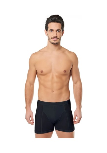 Tutku Erkek Boxer 6'Lı Paket-Siyah