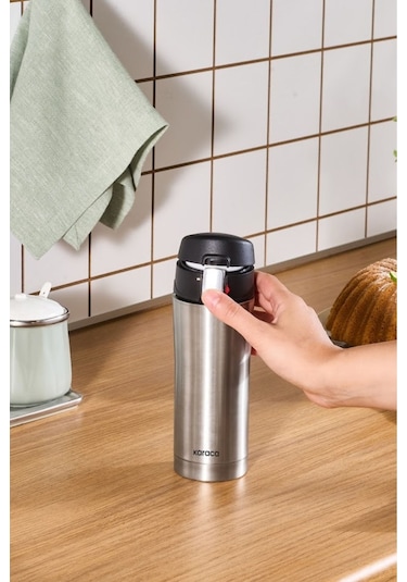 Karaca Pluton Çelik Sızdırmaz Termos Inox 350 ml