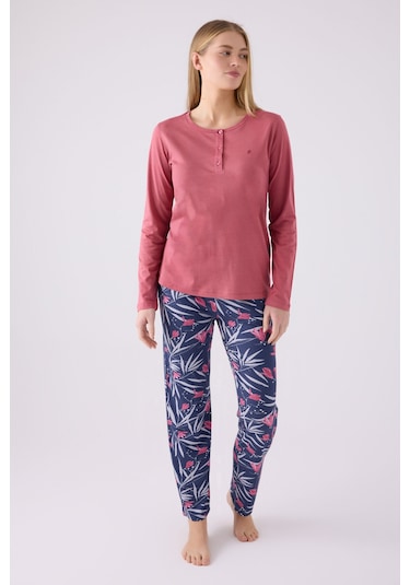 Pierre Cardin Kadın Pembe Pijama Takımı Pc8903-s-v1 Pembe