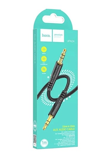 Hoco Upa24 Aux To Aux 3.5mm Ses Aktarım Kablosu 1mt