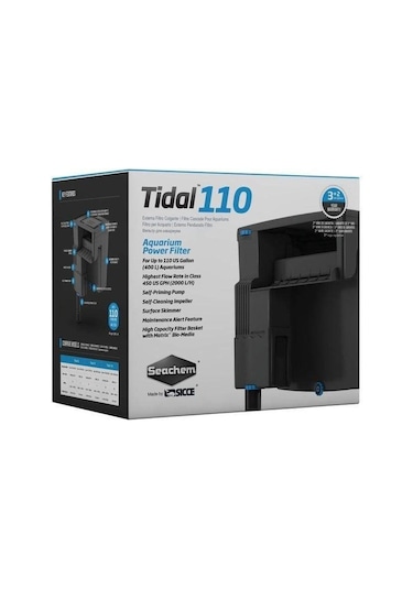 Seachem Tidal 110 Askı Filtre 2000 L/h