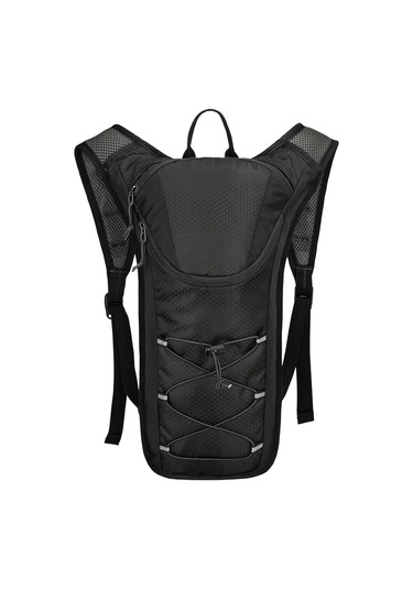 Xuweiwei Siyah Hafif Nefes Alabilir Outdoor Sırt Çantası Koşu Dağ Yürüyüşü İçin Siyah