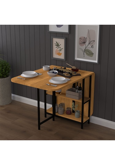 Metal Ayaklı Katlanır Mutfak Masası Km-31 Petra Petra