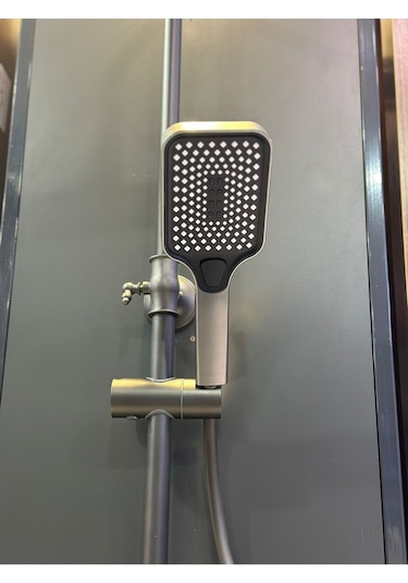 Nefa Yapı Gri Dijital Fonksiyonel Tuşlu Duş Seti Diğer