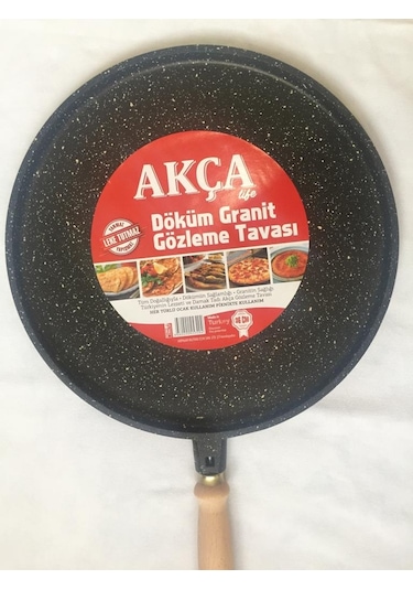 Akça Döküm Granit Gözleme Tavası
