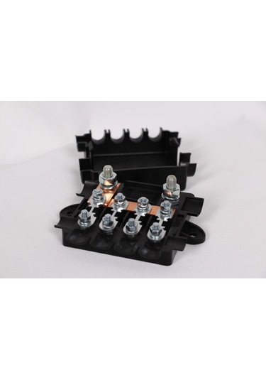 Çiftel 1mega/4midi için Kalın Baralı Altı İzole Sigorta Kutusu 1 Adet