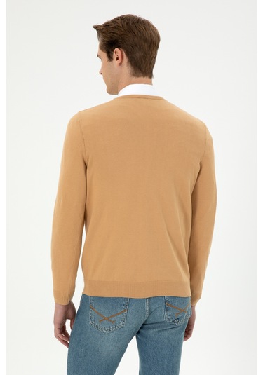 U.s. Polo Assn. Erkek Camel Kazak /triko 50294764-vr015 Camel