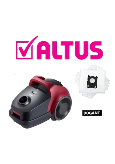 Altus Uyumlu Toz Torbası 5 Adet Motor Filitreli
