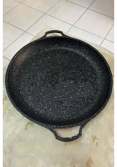 Nishev Hanımeli Döküm Çok Amaçlı Sac Tava 38cm Siyah