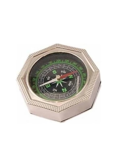 -sekiz Köşeli Büyük Metal Pusula