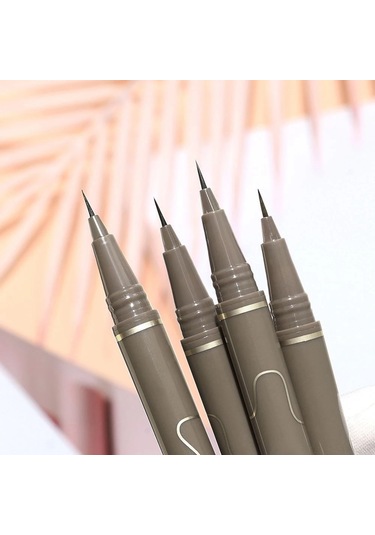 İnce Eyeliner Suya Dayanıklı, Tere Dayanıklı, Uzun Ömürlü Ve Lekesizdir. Newbie 8501-02 Dark Topaz