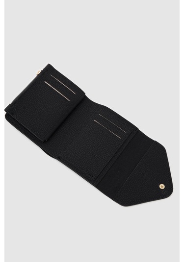 Shule Bags Mysa Medium Zarf Cüzdan Siyah