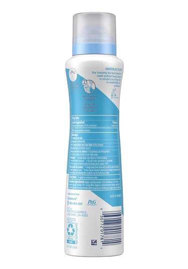 Secret Waterlily Antiperspirant Kuru Sprey Deodorant 116gr