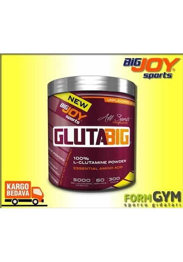 Bigjoy Glutamine Aromasız 300 Gr Glutabig