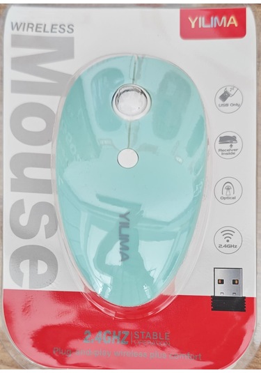 Yılıma Qs-207 Kablosuz Mouse Zümrüt Yeşili