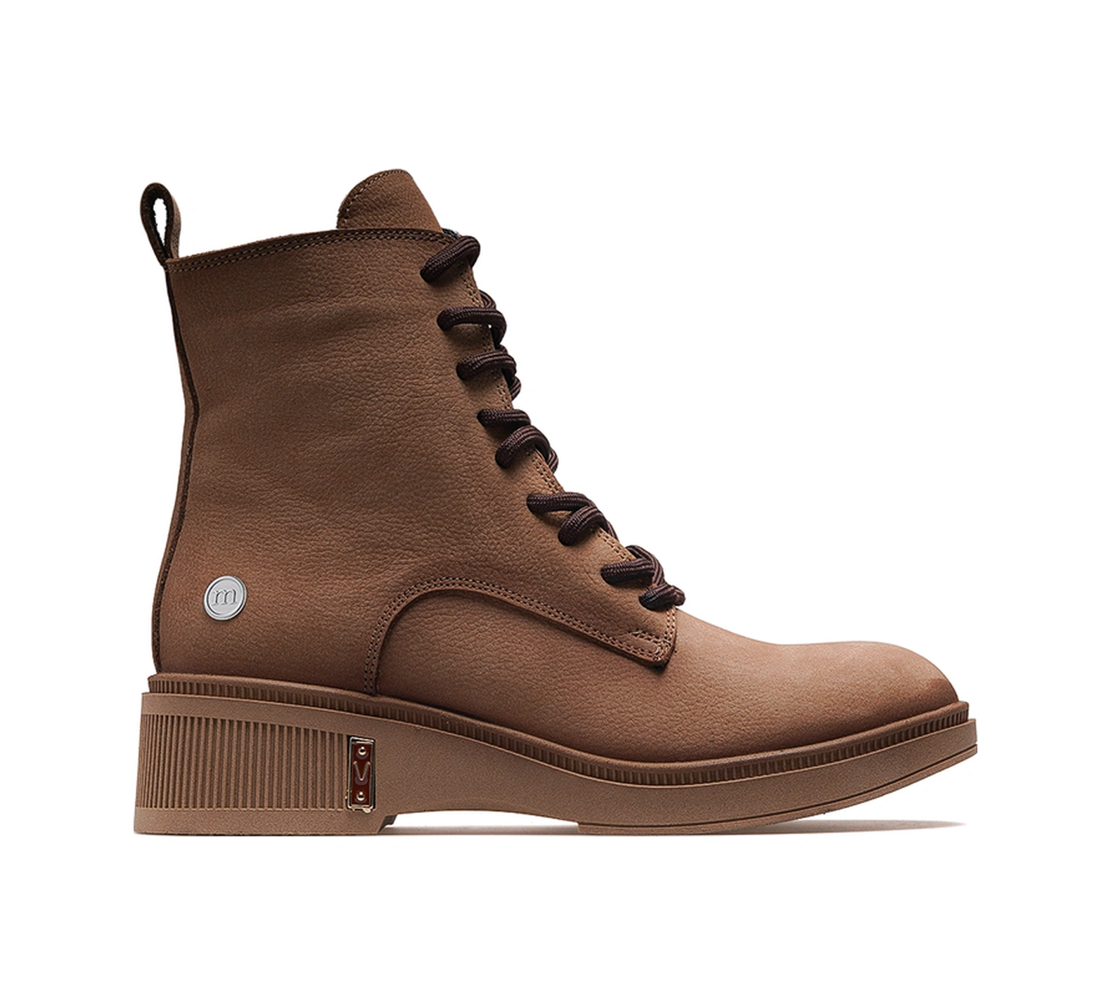 Mammamia Kadın Hakiki Deri Postal Günlük Bot 25k D25kb-8140 Z Bej Nubuk Bej Nubuk