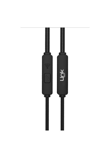 Linktech E82 Lightning Stereo Kulak İçi Kablolu Kulaklık Siyah Lhf-e82