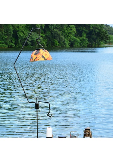 Suntek Yuvarlak Kamp Abajur Ekipmanları Işık Kapağı Ofis Turuncu