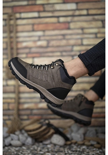 X-step X6 Vizyon Termal Kürklü Kışlık Erkek Bot Ayakkabı 001