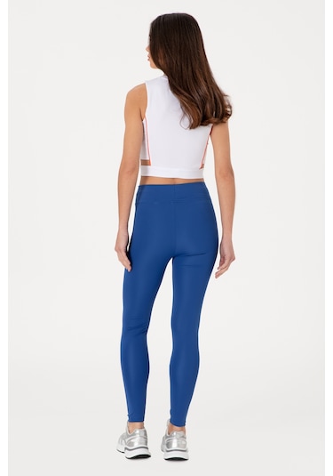 U.s. Polo Assn. Kadın Saks Tayt 50312978-vr045 Saks Mavi