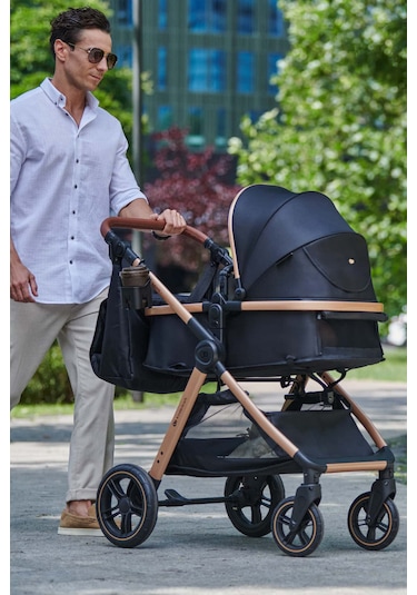 Kinderkraft Esme Pro 3 in 1 Bebek Arabası Mınk Pro 2 Set