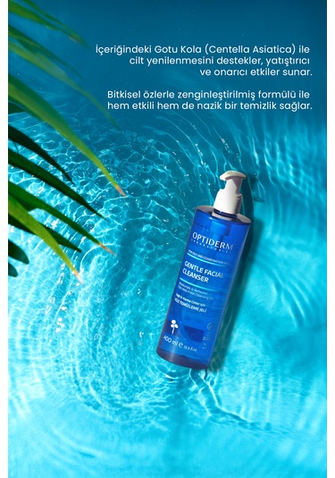 Optiderm Yüz Ve Cilt Temizleme Jeli Yağlı Ve Karma Ciltler 400 Ml