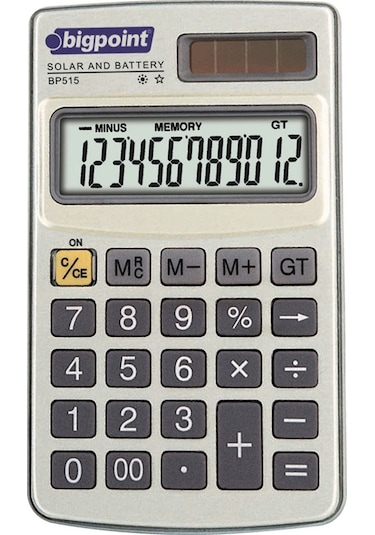 Bigpoint BP515  Cep Tipi 12 Hane Hesap Makinesi