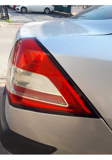 Renault Megane 2 Stop Çerçevesi Sticker / MAT SİYAH