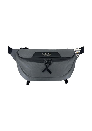 Ççs London 31412 Çift Gözlü Xl Bel Çantası Gri