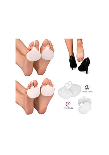 Silikon Metatarsal Ped Ayak Altı Ağrı Nasır Koruma Parmağa Halka