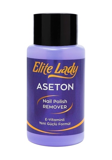 Elite Lady E Vitaminli Tırnak Güçlendirici Aseton 6 x 200 ML