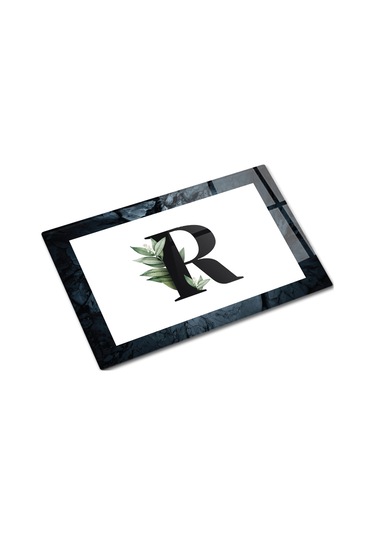 Decorita Cam Kesme Tahtası - Cam Kesme Tablası Harfli Tasarım R 20 CM x 30 CM