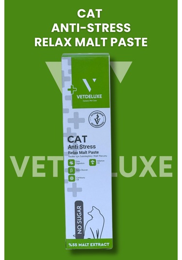 Vetdeluxe Antistress Relax Malte Sakinleştirici Tüy Yumağı Önleyici Macun 100 G