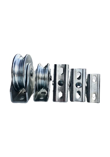 40 Mm Rayli Kapi Makarasi Demir Kapi Ray Makarasi Kepli Makara