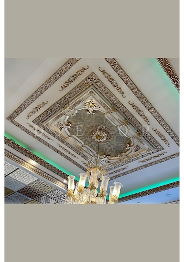 Diecor Dekoratif Polimer Mobilya, Duvar Ve Tavan Motifi Eskitme 16 X 16 Model:xa79