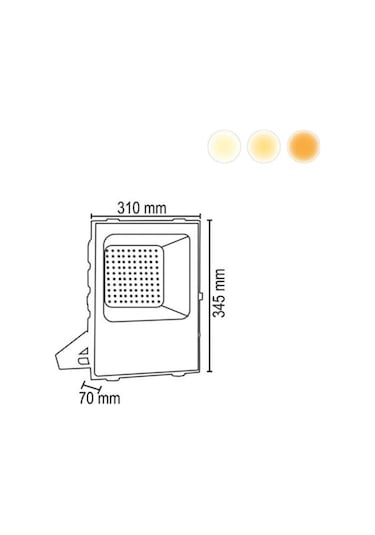150w Smd Led Projektör Beyaz