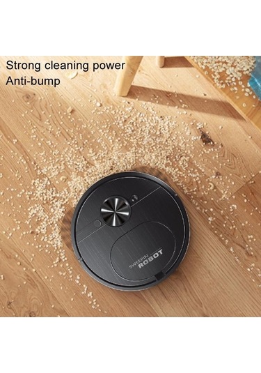 Dancemonkey Otomatik Akıllı Süpürme Robotu Şarj Edilebilir Ev 3'ü 1 Arada Zemin Temizleyici Beyaz, Yüksek Kapasiteli Beyaz