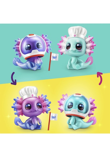 1 Adet - Mini Brands Axolotls Sürpriz Paket - 1 Adet
