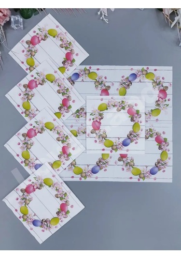 Love Land Paskalya Çelengi İçin 20 Adet Kağıt Mendil 33 33 Cm 152340606 Pembe