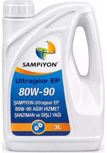 Şampiyon Ultragear Ep 80W-90 Şanzıman Ve Dişli Yağı 3 L
