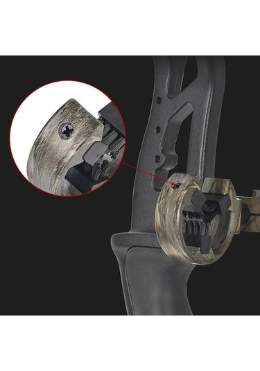 Vkemall Kamuflya Desenli Fırça Ok Platformu - Kompozit Ve Geri Çekim Yayları İçin Dış Mekan Okçuluğu Ok Tutucu