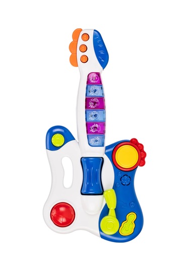 Nini Baby Işıklı Müzikli Gitar Beyaz