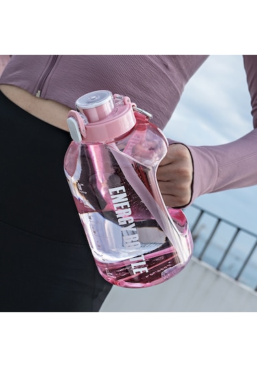 Sporcu Su Matarası 2500 Ml Pembe