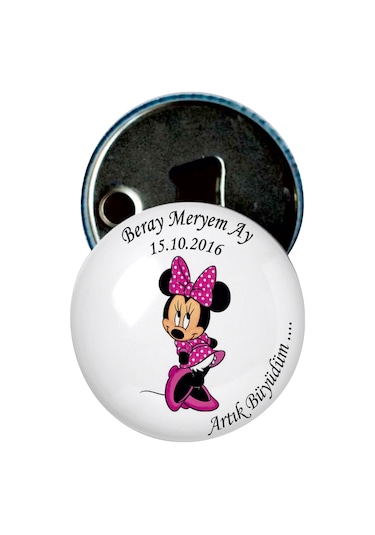 Famous Bebek Şekeri Magnet Bebek Mevlüt Hediyelik Isimli Kapak Açacak  (239797783)