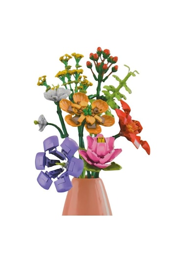 Ctoys Surprise Flower Building Block 087a